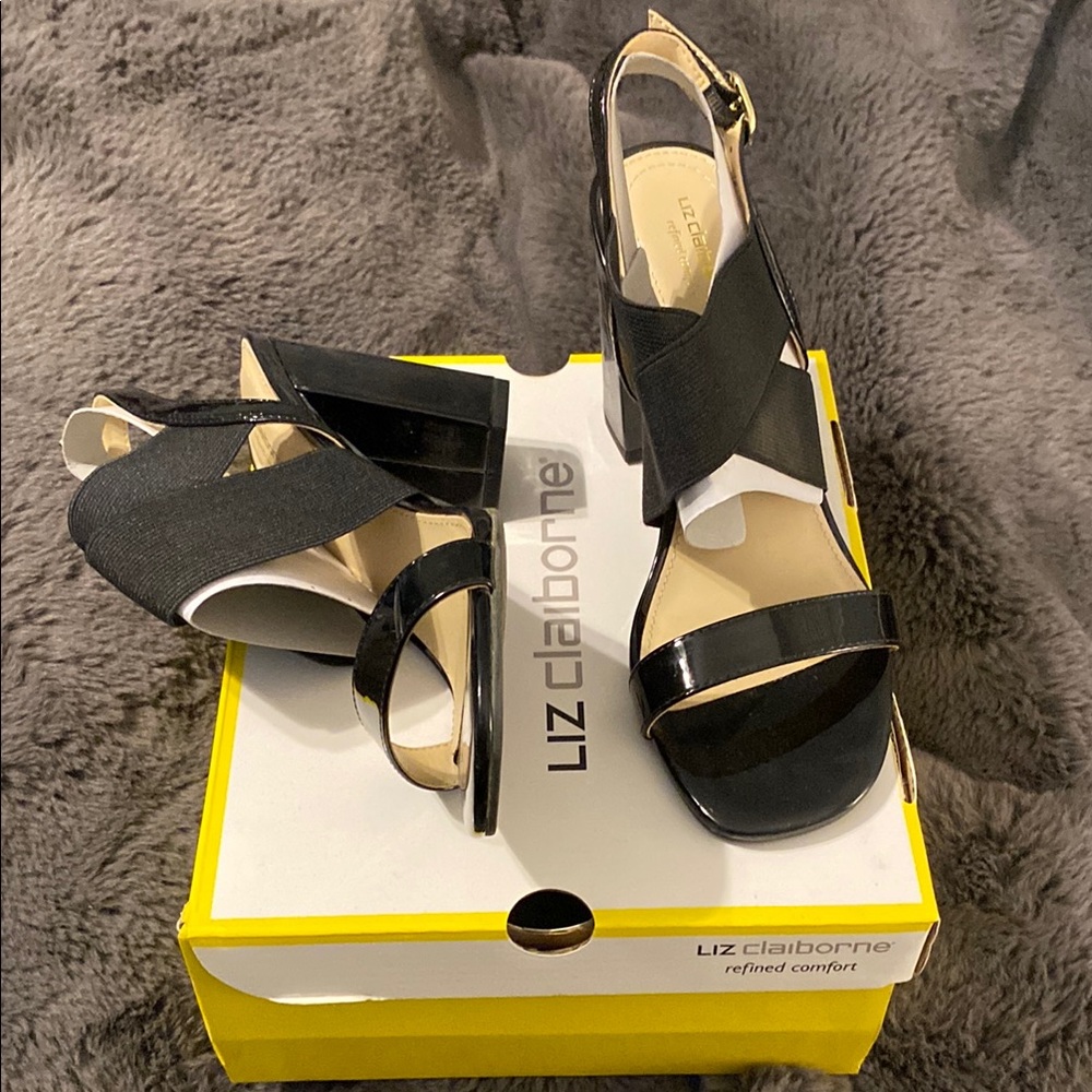 Liz Claiborne Black Women's Sandals